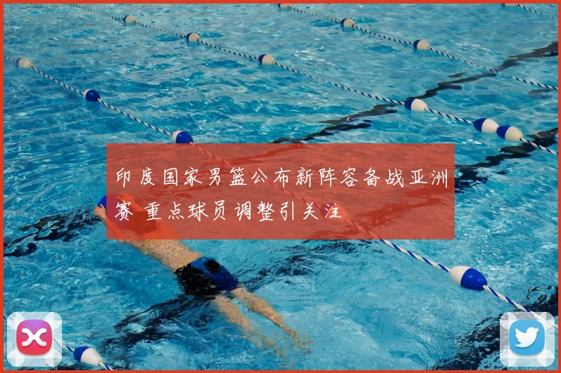 印度国家男篮公布新阵容备战亚洲赛 重点球员调整引关注